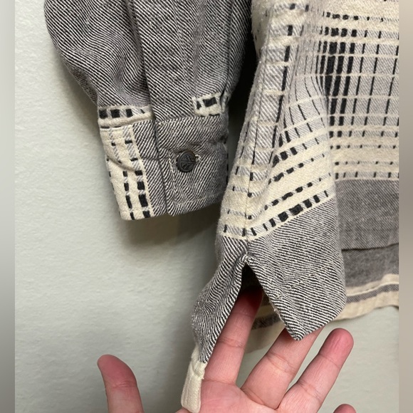 VINTAGE Firetrap Woven Shacket, Sz M - Picture 5 of 7